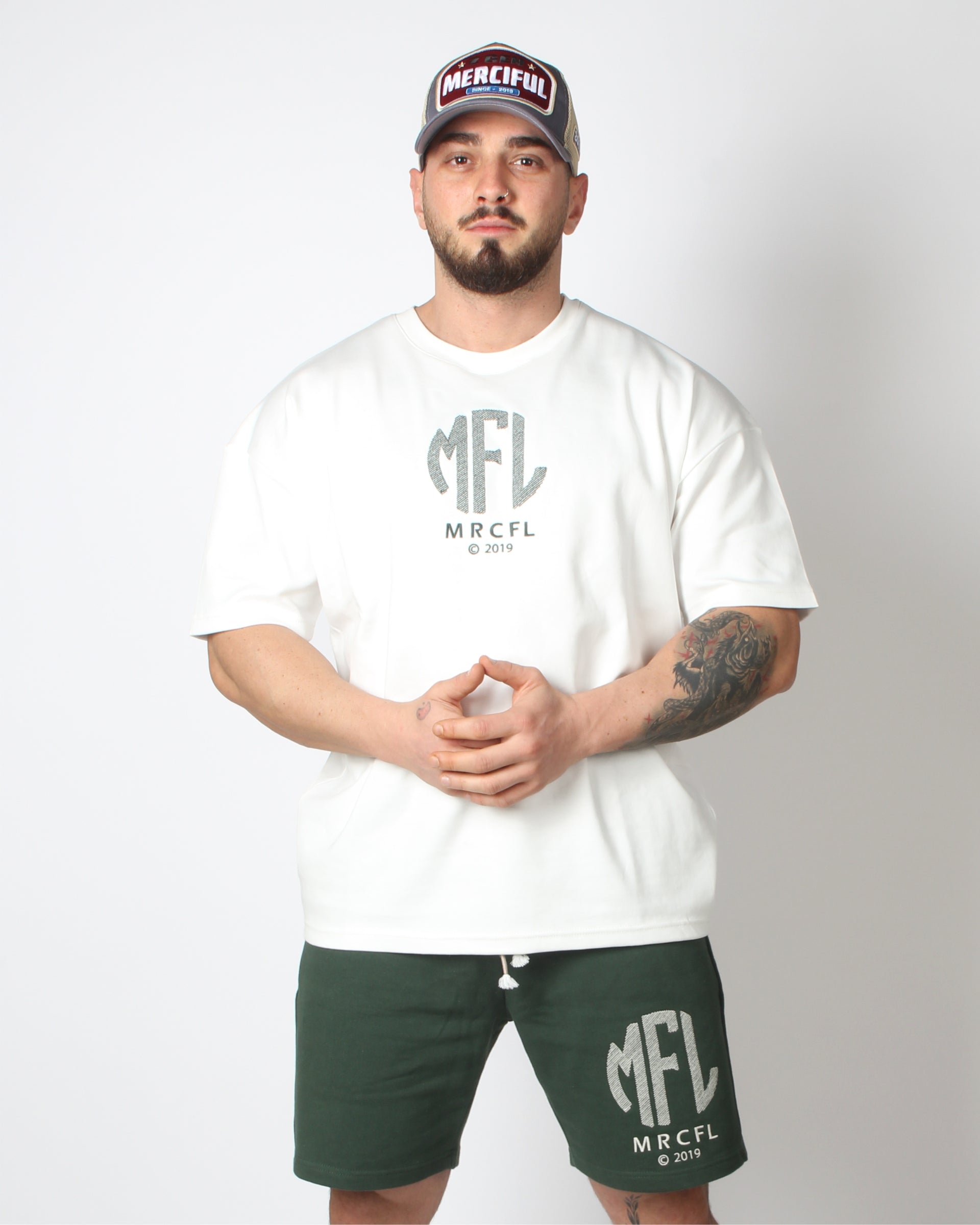 Oversize Short With Jagron Design